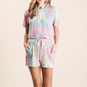 Multi tie dye set